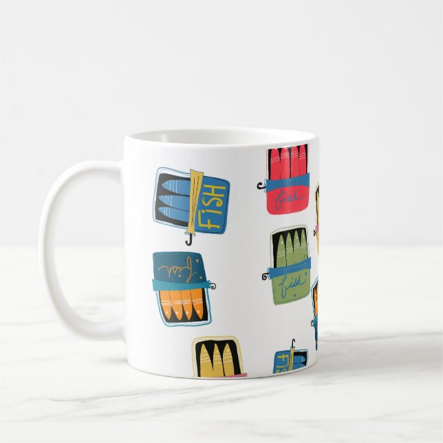 Tinned Fish Mug (Gauche)