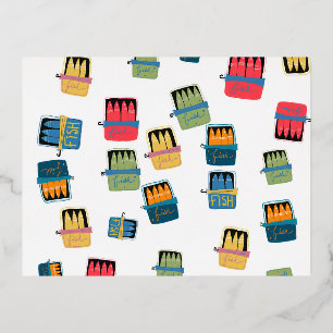 Tinned Fish postcard