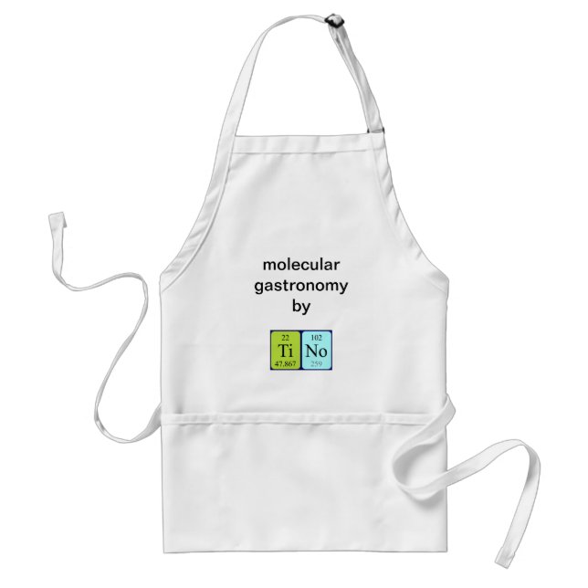 Tino periodic table name apron (Front)