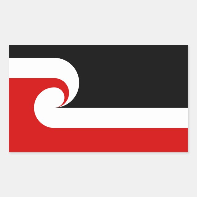 Tino Rangatiratanga flag Sticker (Front)