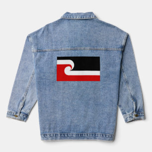 Tino Rangatiratanga Maori flag Denim Jacket