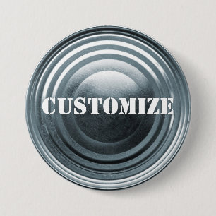Tinplate Template 3 Inch Round Button
