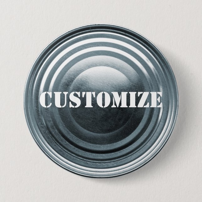 Tinplate Template 3 Inch Round Button (Front)