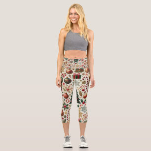 Tinsel and Twinkle Capri Leggings