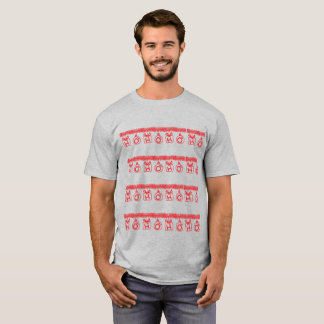 Tinsel HO HO HO (Red) T-Shirt