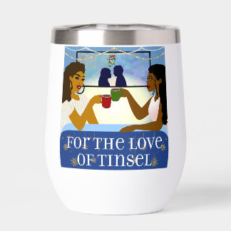 Tinsel logo Tumbler
