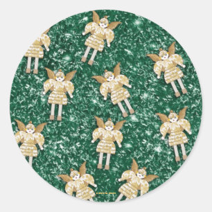 Tinsel Martzkin Christmas Stickers
