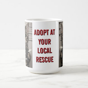 Tinsel the Christmas Kitten Coffee Mug