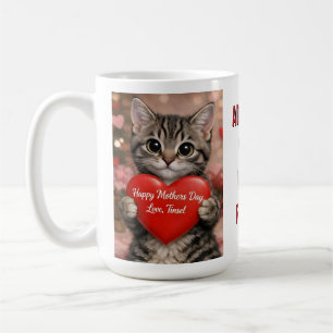 Tinsel the Christmas Kitten HAPPY MOTHERS DAY! Mug