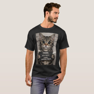 Tinsel the Christmas Kitten T-Shirt