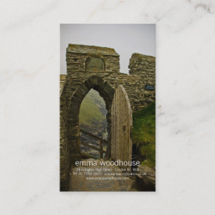 Tintagel Castle Business Card
