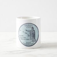 Tinted Hawaii State Quarter Design
