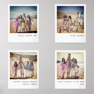 Tinted Retro Photographs With Handwritten Font