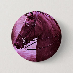 Tinted Saddlebred 2 Inch Round Button