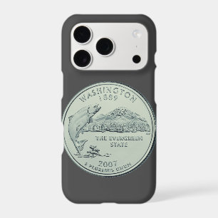 Tinted Washington State Quarter Design 