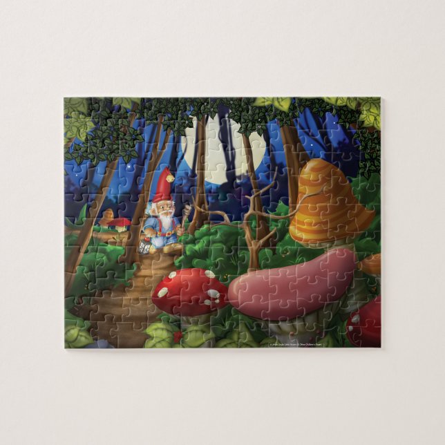 Tintement de tintement peu de puzzle de gnome avec (Horizontal)