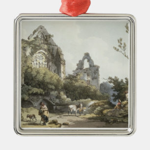 Tintern Abbey, from 'The Romantic and Picturesque Metal Ornament