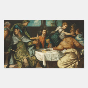 Tintoretto - The Supper at Emmaus Sticker