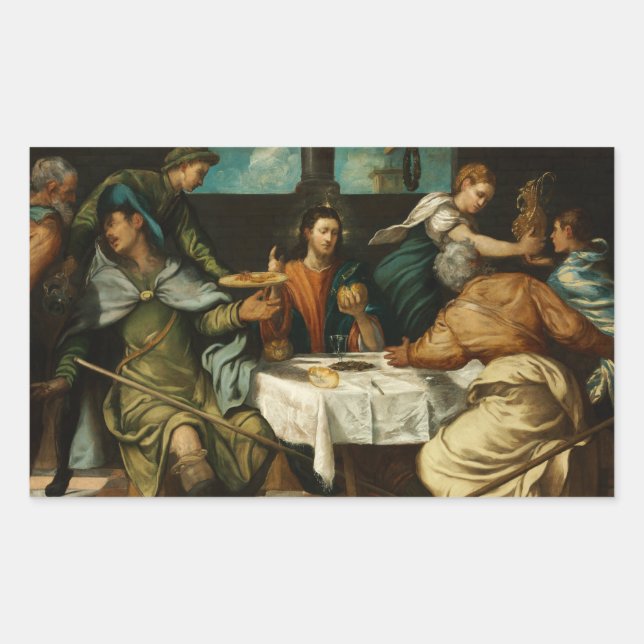 Tintoretto - The Supper at Emmaus Sticker (Front)