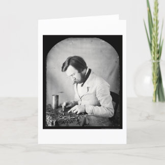 Tinworker Daguerreotype 1853 Card