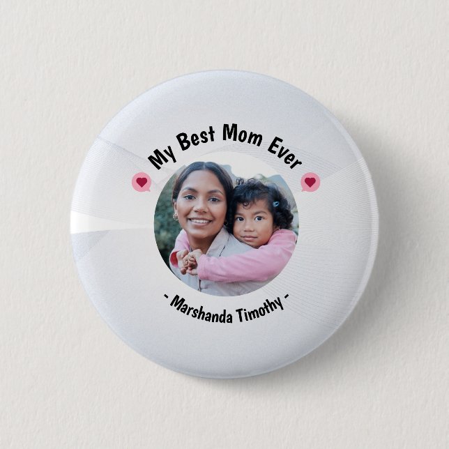 Tiny Badge, Big Love — Personalize This Button Now (Front)