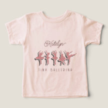 Tiny Ballerina Dancing Ballet Personalized
