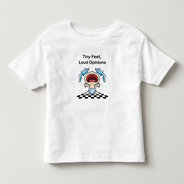 Tiny but loud toddler t-shirt (Front)