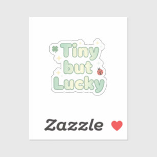 Tiny But Lucky Cute Baby Font St Patrick's Day