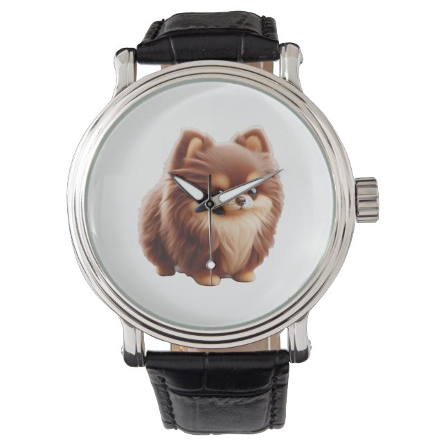 Tiny But Mighty – Chihuahua Attitude T-Shirt Watch (Front)