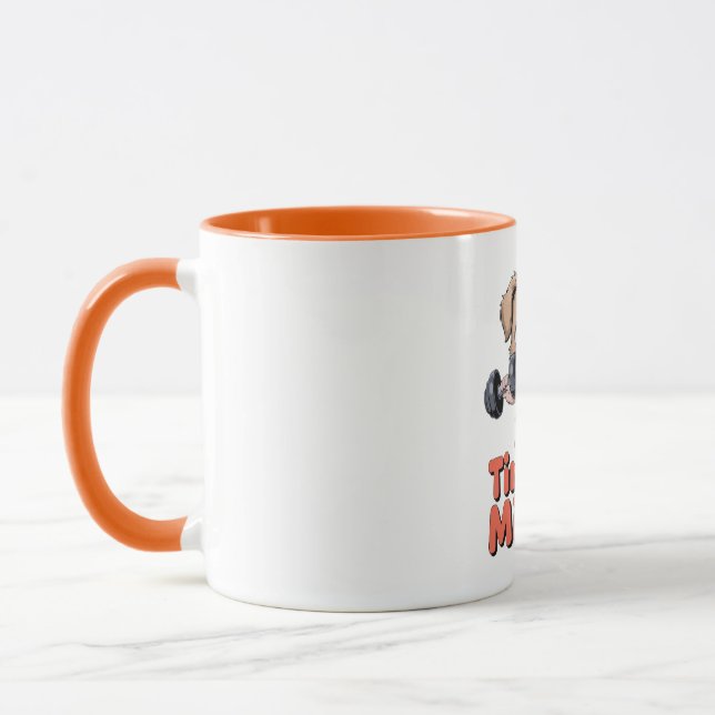 Tiny But Mighty Puppy Mug (Left)