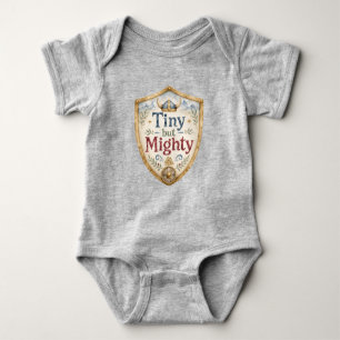 Tiny But Mighty Viking Baby Nursery Bodysuit