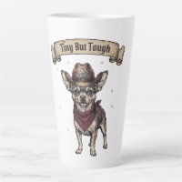 Tiny But Tough Chihuahua Cowboy - Western Dog Art