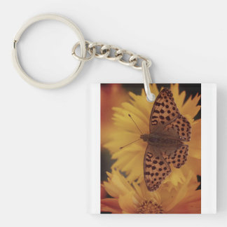 Tiny Butterfly Keychain"  Keychain
