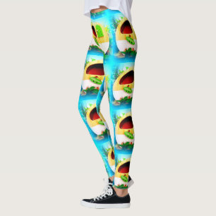 tiny caravan casa Thunder_Cove Leggings
