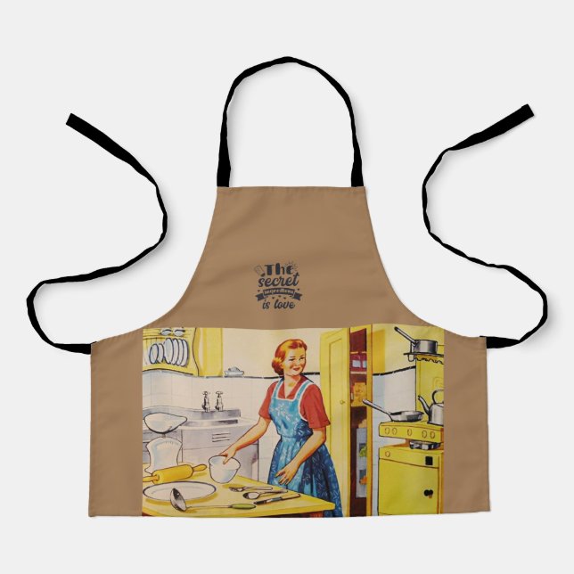 "Tiny Chef's Gear" Apron (Front)