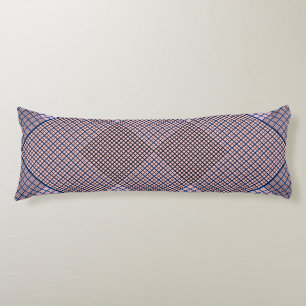Tiny chequered 2 tones 04A Lpink BG Body Pillow