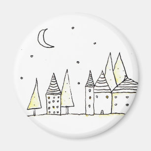 Tiny city magnets