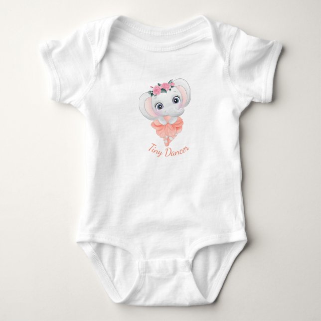 Tiny Dancer Baby Bodysuit (Front)