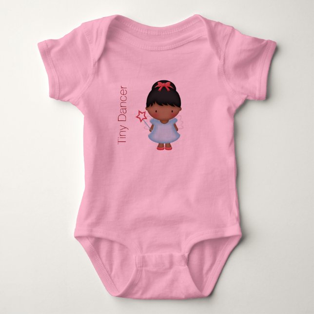 Tiny Dancer Baby's One Piece Tutu Bodysuit (Front)