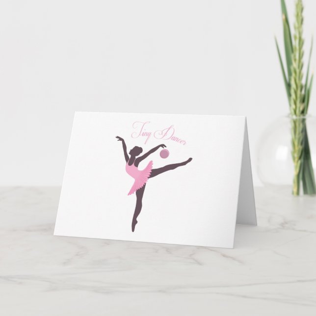 Tiny Dancer Card (Front)