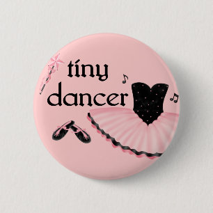Tiny Dancer Round Ballet Button