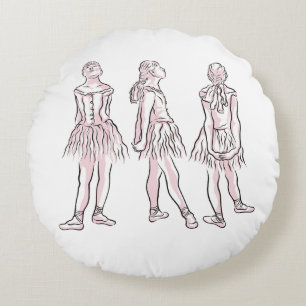 Tiny Dancer Round Pillow