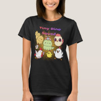 Tiny Dino Squad Cute Dinosaur Design | Kawaii T-Re