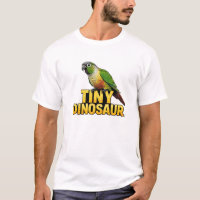 Tiny Dinosaur Green Cheek Conure