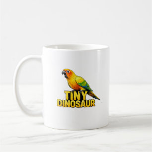Tiny Dinosaur Sun Conure Coffee Mug