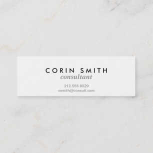 Tiny Dots Rainbow Confetti Sprinkle Print Mini Business Card