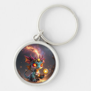 Tiny Dragon, Big Time Energy – The Ember Clockling Keychain