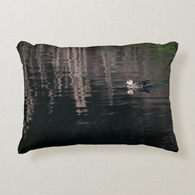 Tiny Duck Accent Pillow (Front)