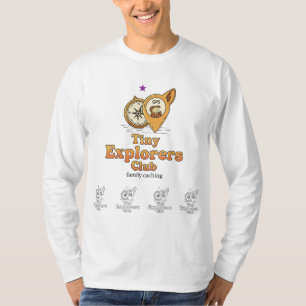 Tiny Explorers Club – Compass & Treasure Family Ca T-Shirt