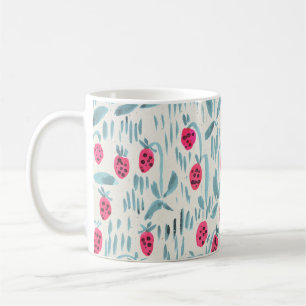 Tiny Flowers: Watercolor Seamless Coffee Mug